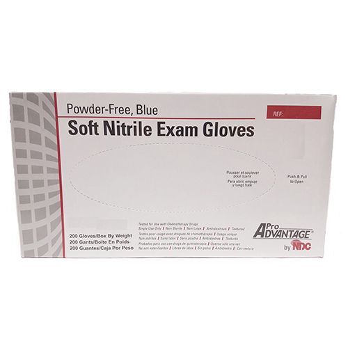 ProAdvantage Nitrile Exam Gloves: Medium, Non-Sterile, Powder-Free, Textured