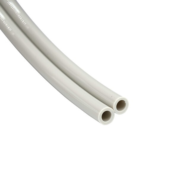 FC Tubing, 2 Hole, Poly Sterling; Box of 100ft, DCI 246B