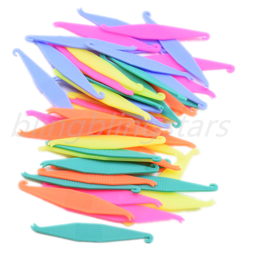 50 Pcs/Pack Dental Ortho Elastic Placer For Braces-Elastic Rubber Band Placers