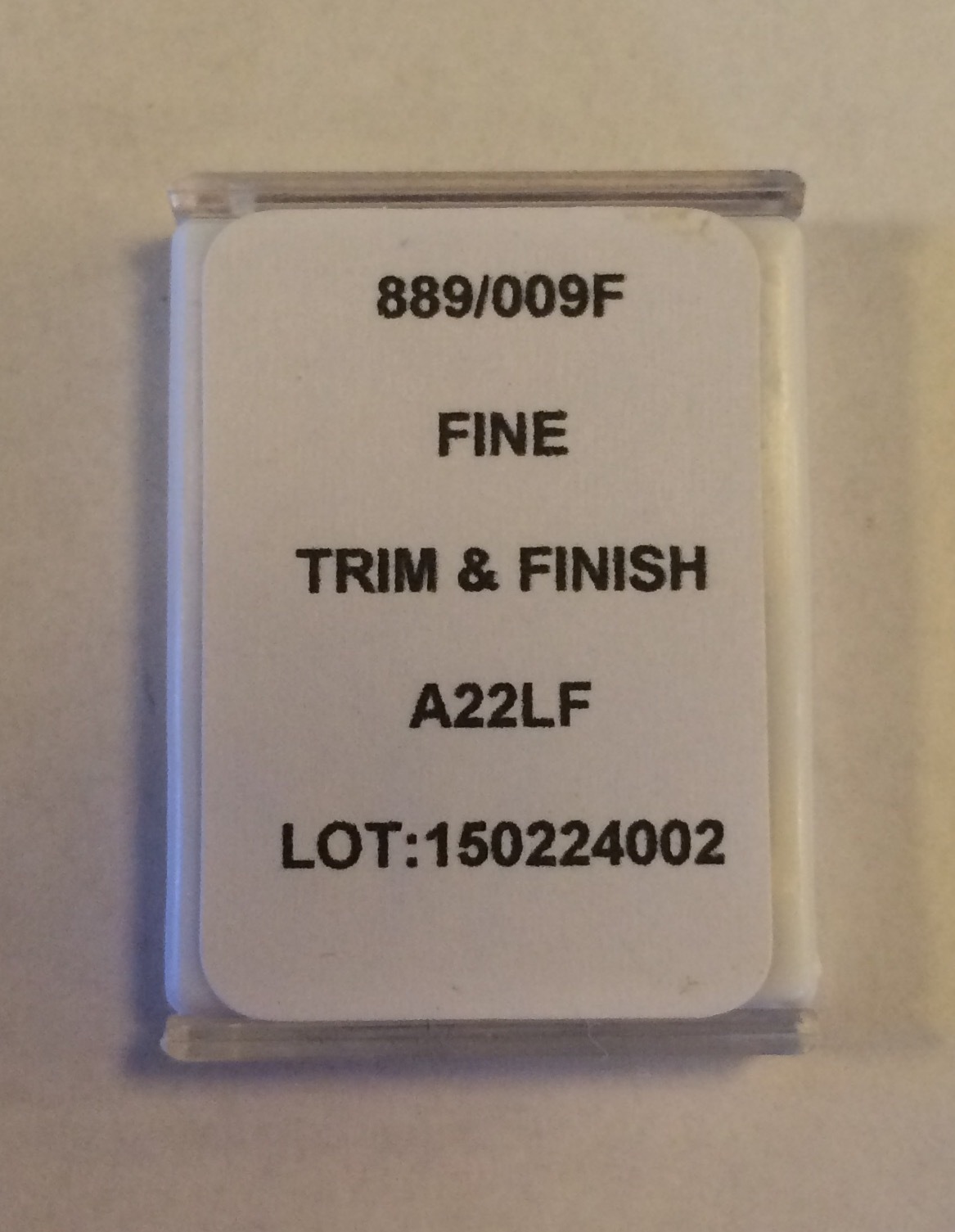 Crosstech High Speed Diamond Dental Bur Trim & Finish 247-009 A22LF Fine 5pk