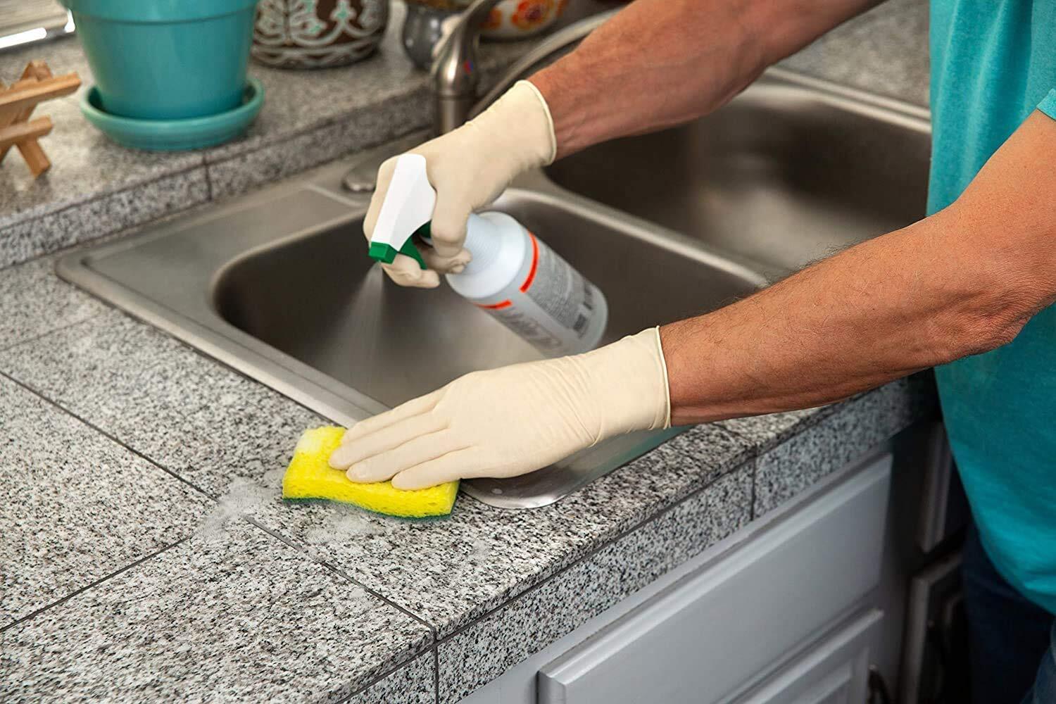 Microflex Diamond Grip Mf300 Disposable Latex Gloves For Automotive Machinery In