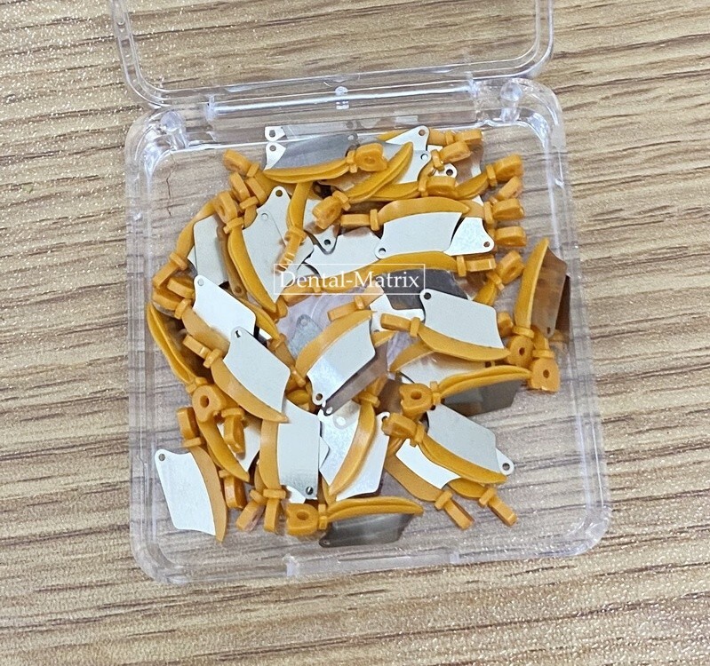 50x Dental Diastema Wedges Matrix Fender Wedges Prep Interproximal Guard L/M/S