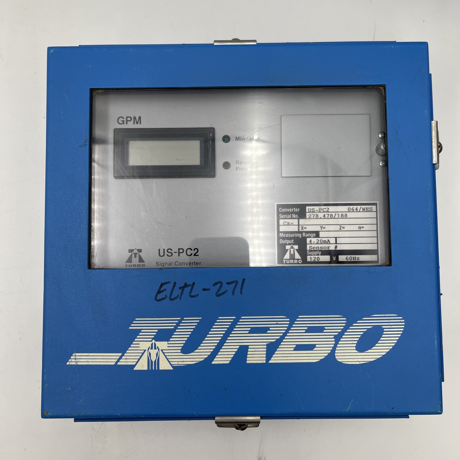 Turbo US-PC2 Signal Converter 120V, 60Hz, 4-20mA