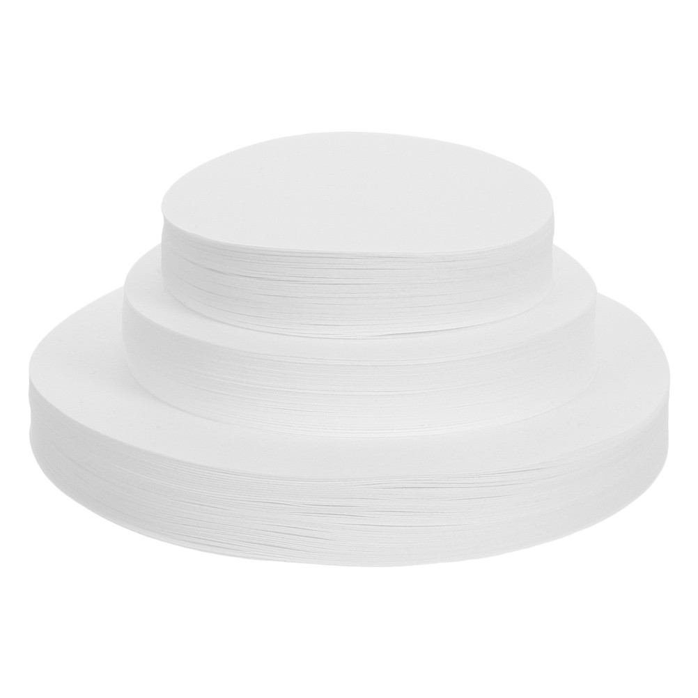 300 Pcs Qualitative Filter Paper Sheets Lab Funnel Chemical Analysis