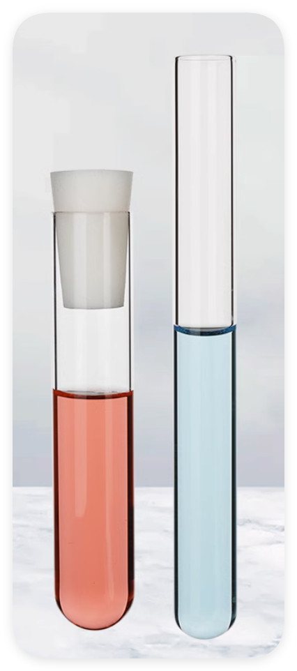 Lab supply Quartz tubes BiO2 Vitro Test tube 10ml 15 20 25 30 35 45 50ml Tube