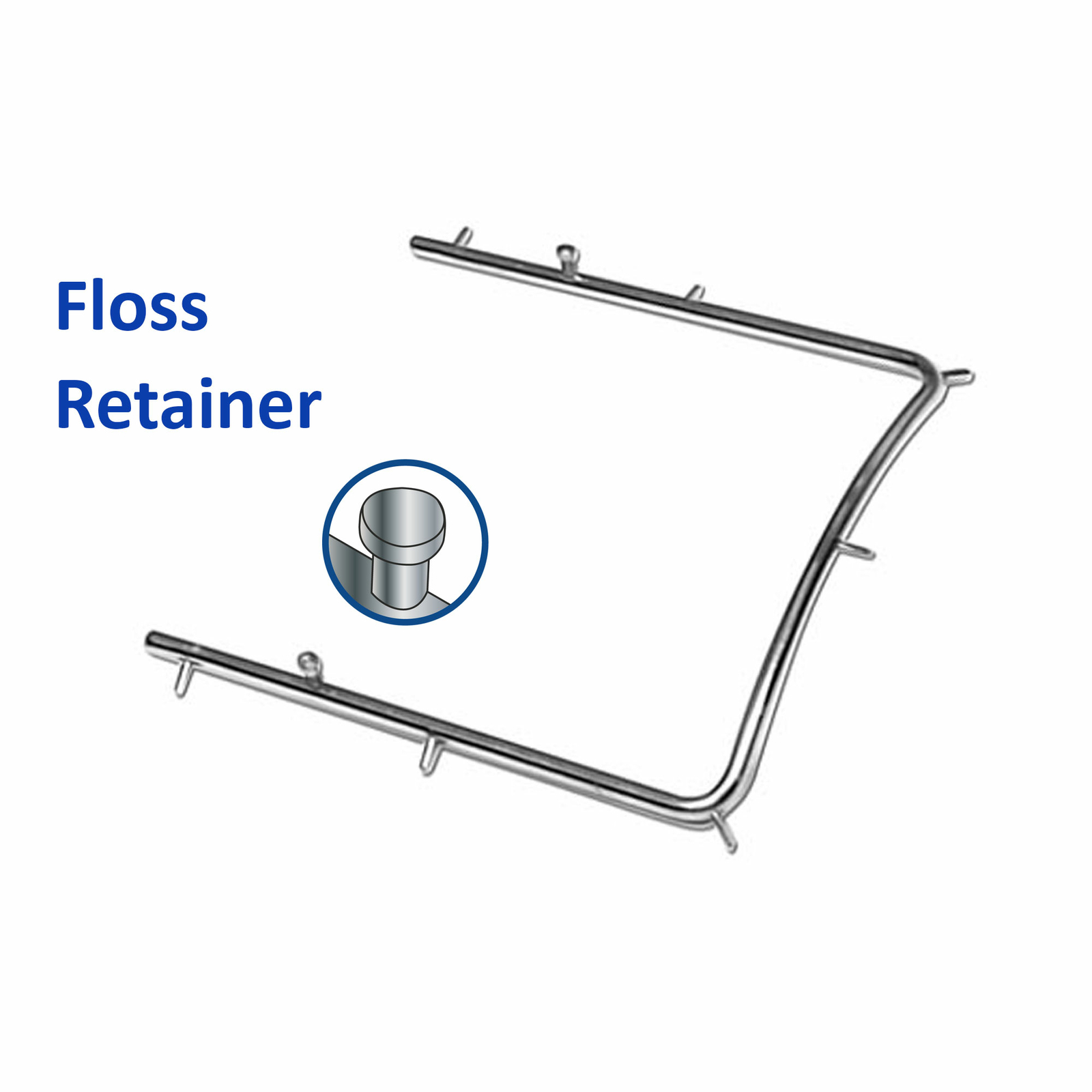 Dental Instruments Rubber Dam Frames Stainless Steel Various Sizes TOR VM