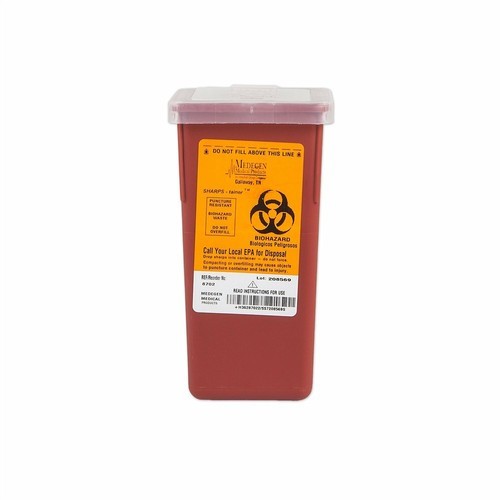 1 Quart 8702 Sharps-Tainer Biohazard Needle Disposal Tattoo