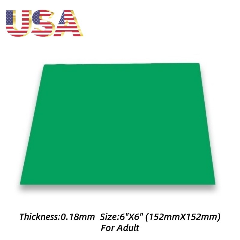 Dental Endodontic Rubber Dam Sheets Natural Latex for Adult Dams 6″x6″ 36 Sheets