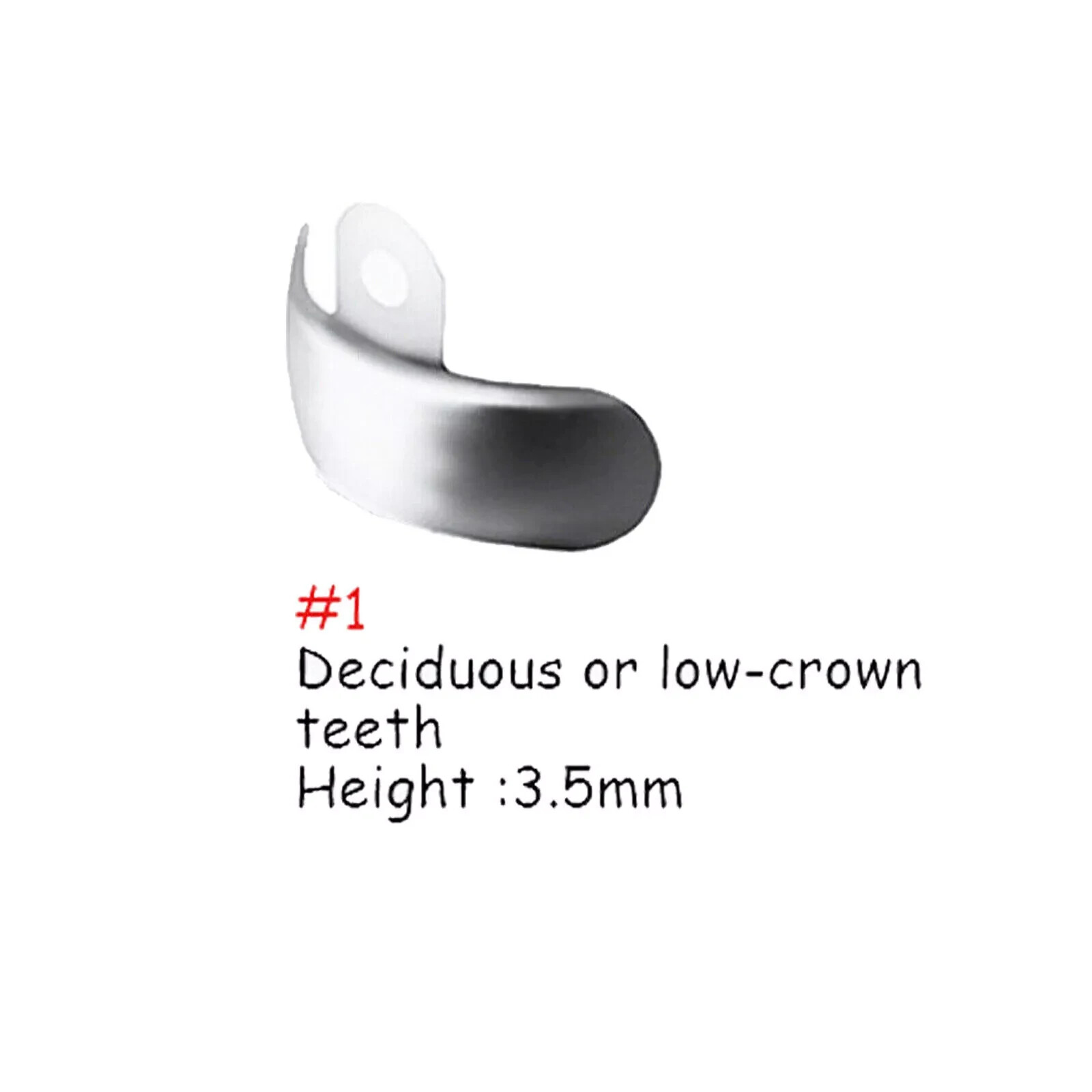 Dental Sectional Contoured Matrices Matrix Bands Fit Palodent V3 Style 13 Sizes
