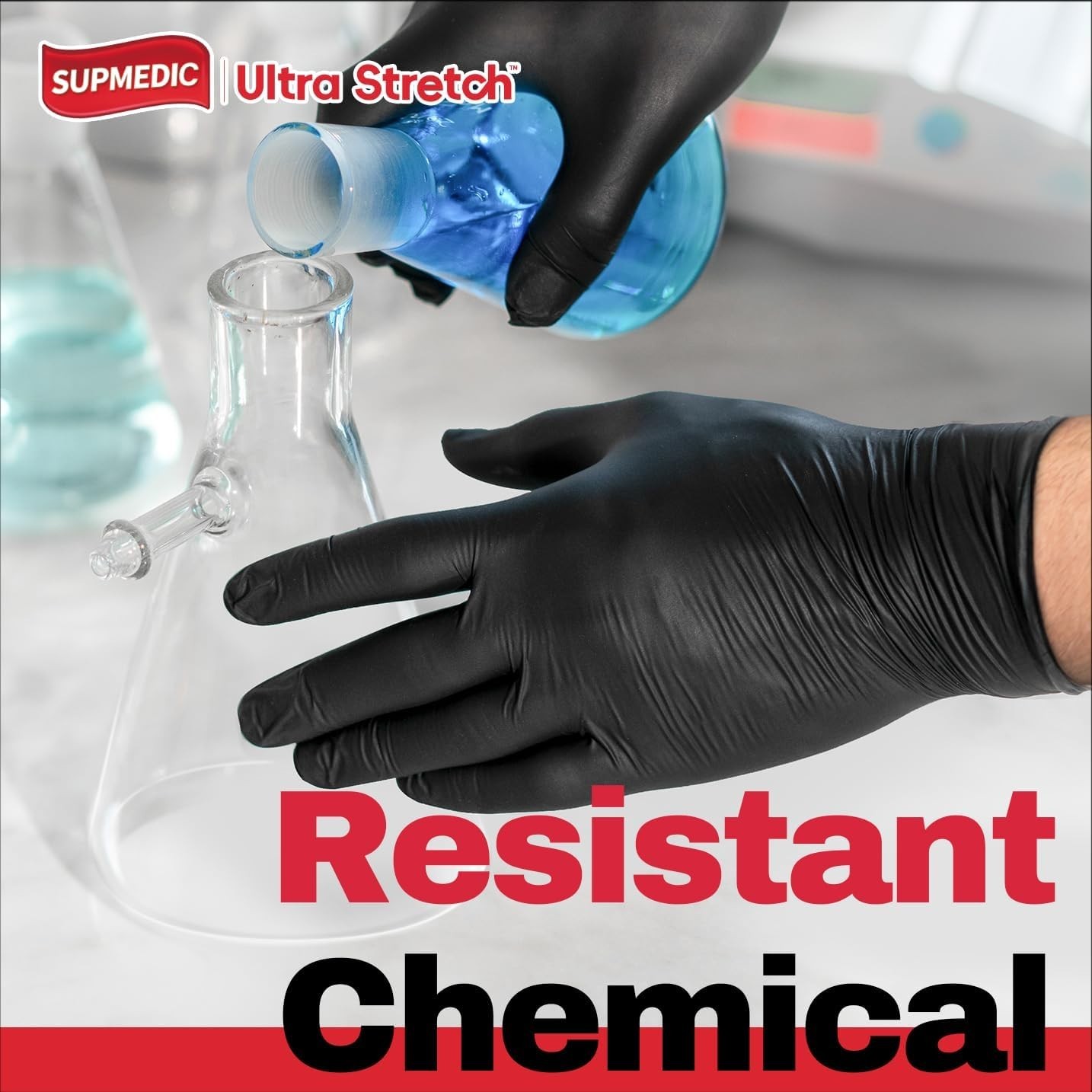 Kitchen & Industrial Nitrile Gloves 100Pcs