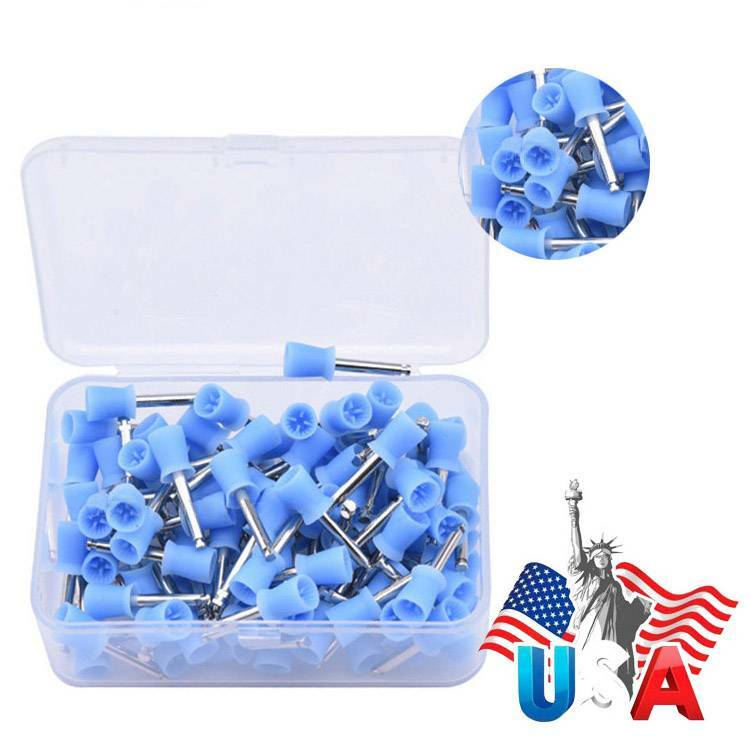 Dental Prophy Polishing Cups Latch Brushes for Contra Angle Handpiece OEM