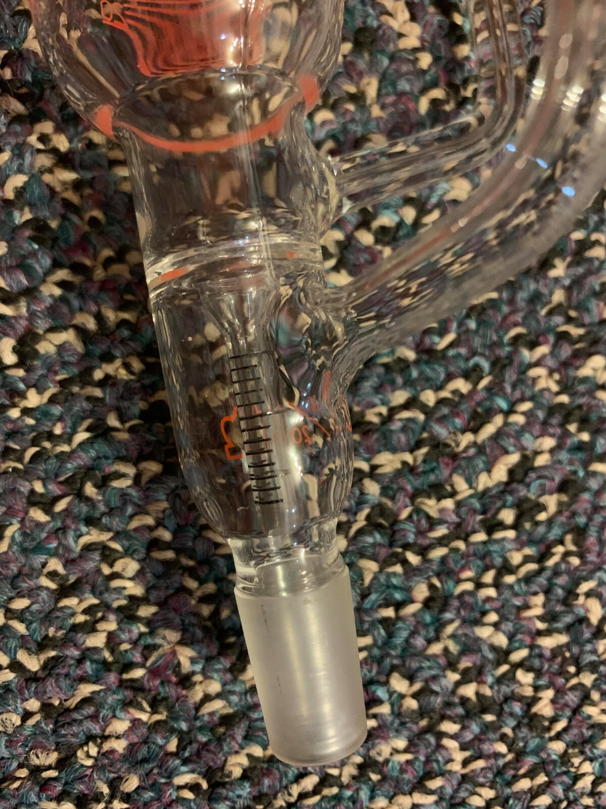 Kontes 60mL Constant Addition Funnel with 19/22, 14/20 Joint, graduated