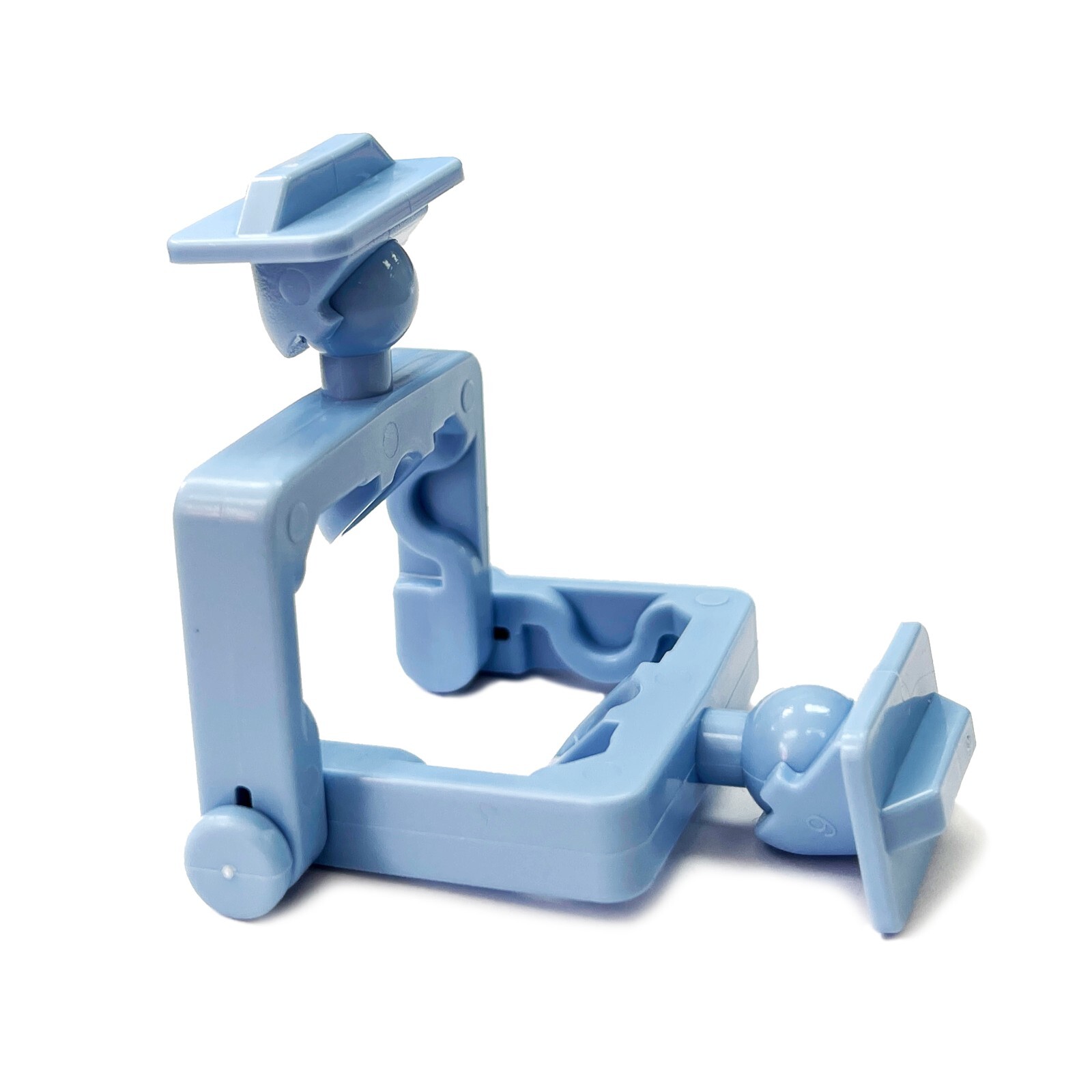 Dental Lab Disposable Articulator Plastic – Baby Blue – 100 Sets – NEW COLOR!!