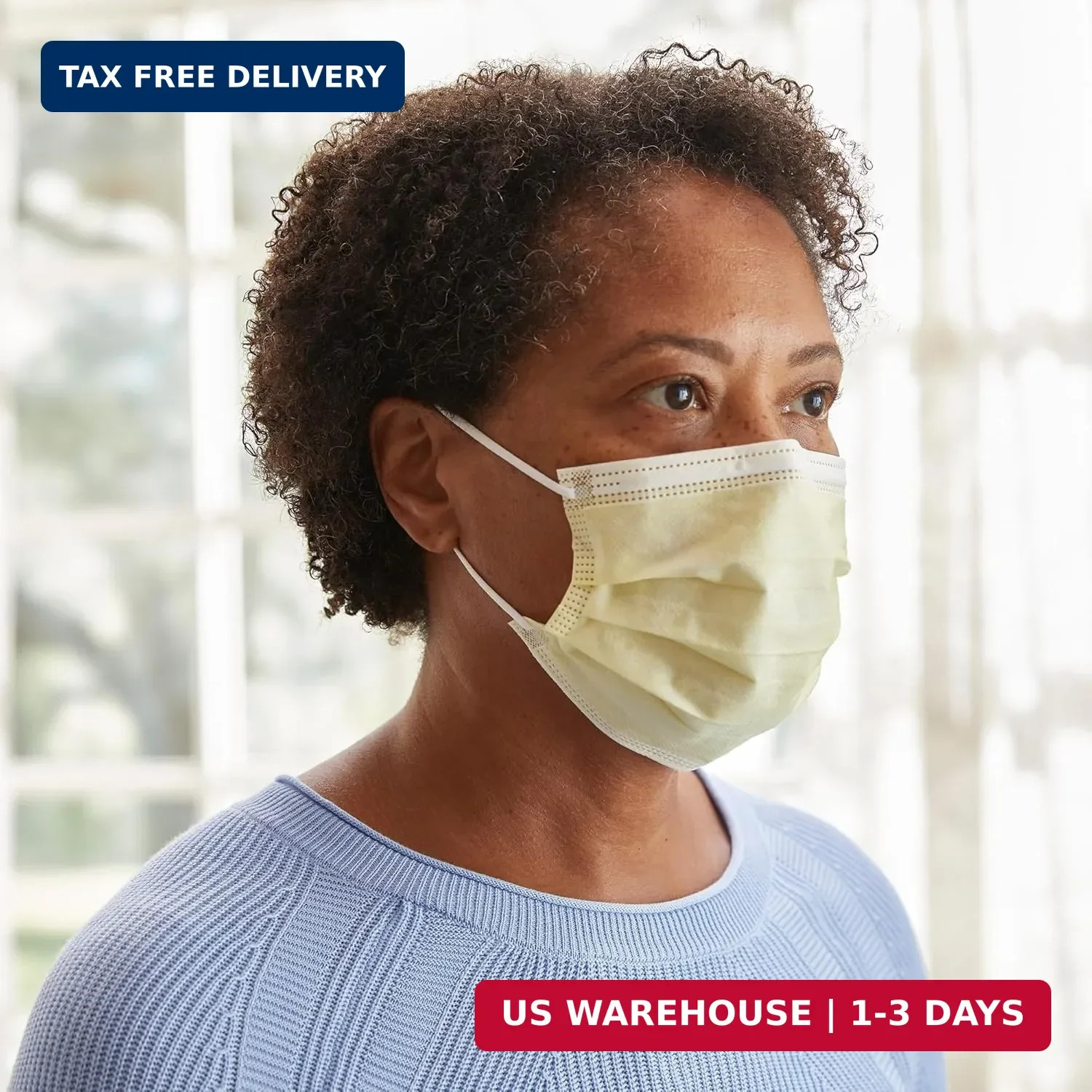 McKesson Procedure Mask Pleated 91-2101