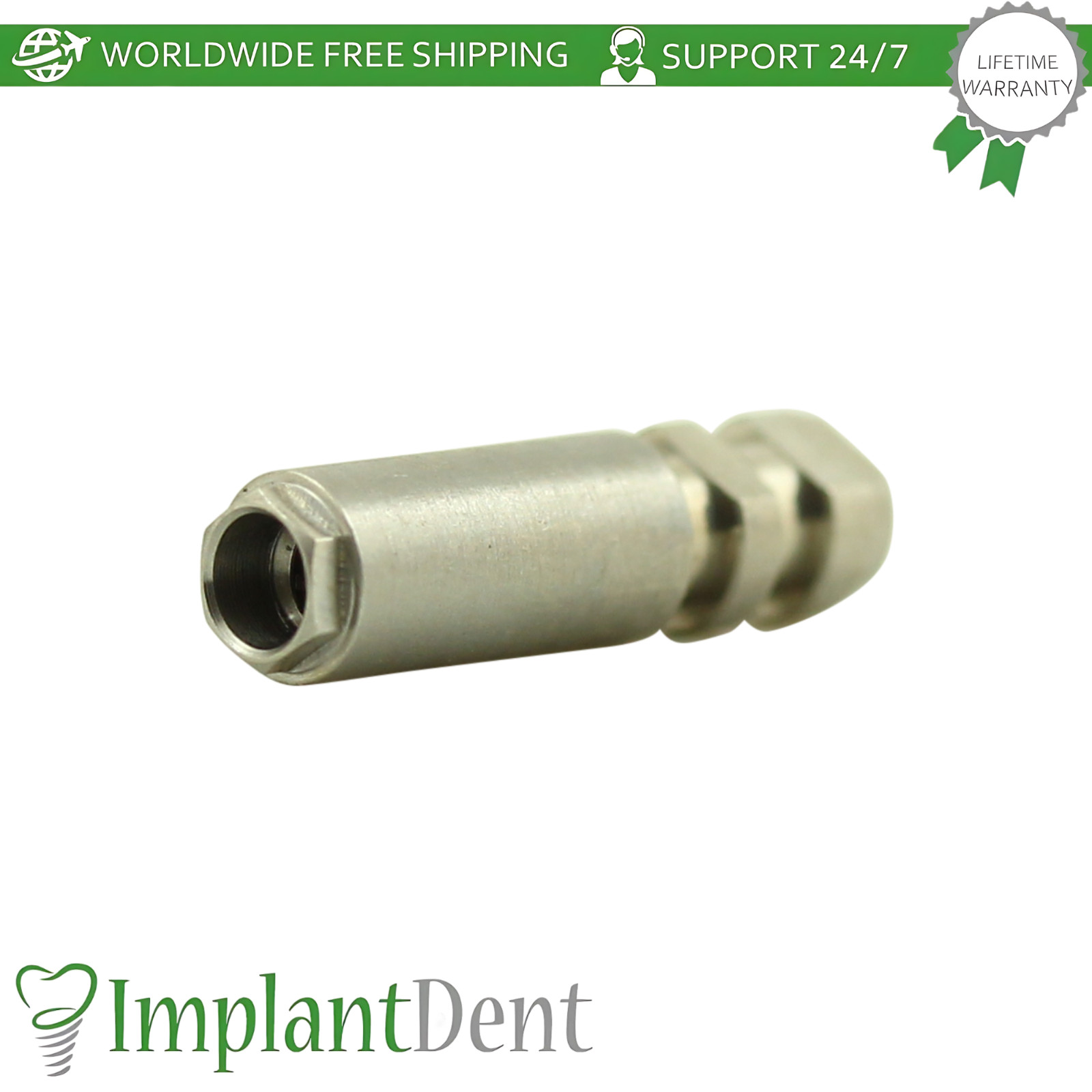 Ø3.4mm Patform Dental Fixture Analog 3i Osseotite Compatible Replica Purple