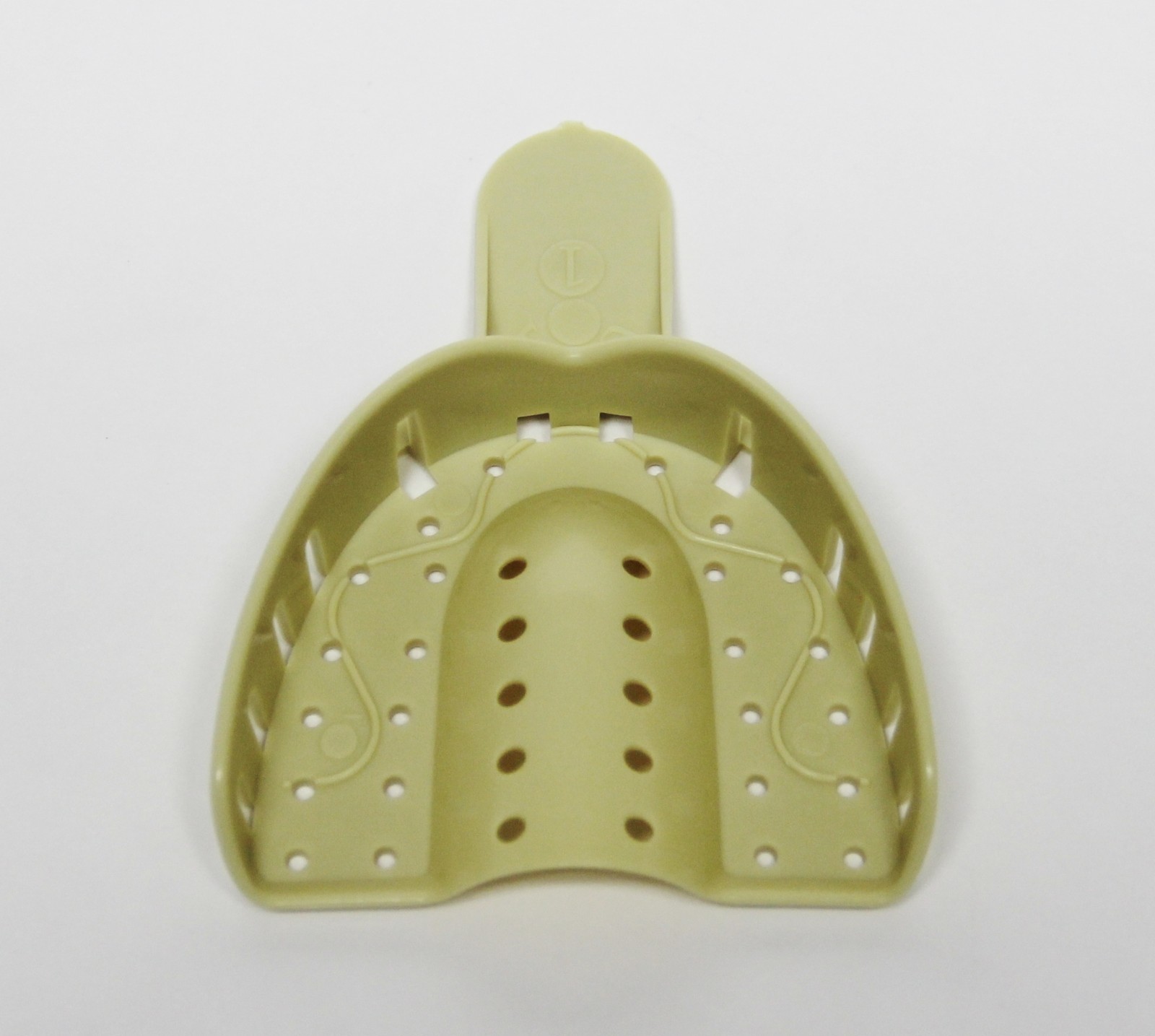 Dental Plastic Impression Trays Perforated Autoclavable UPPER LARGE #1 12 Pcs