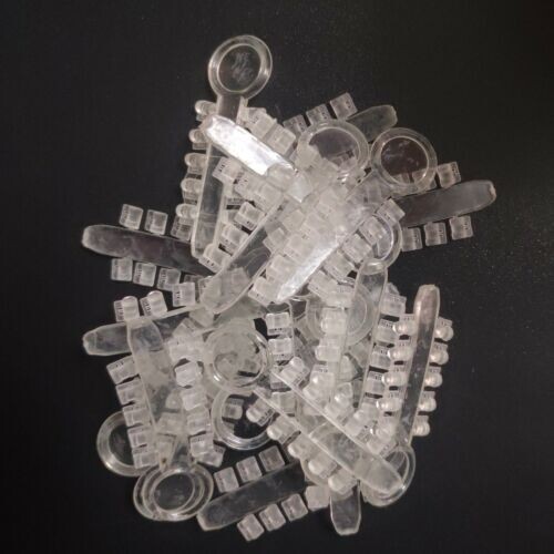 200Pcs Dental Orthodontic Rotation Wedge High Elastic Rubber Clear 10Pcs/Stick