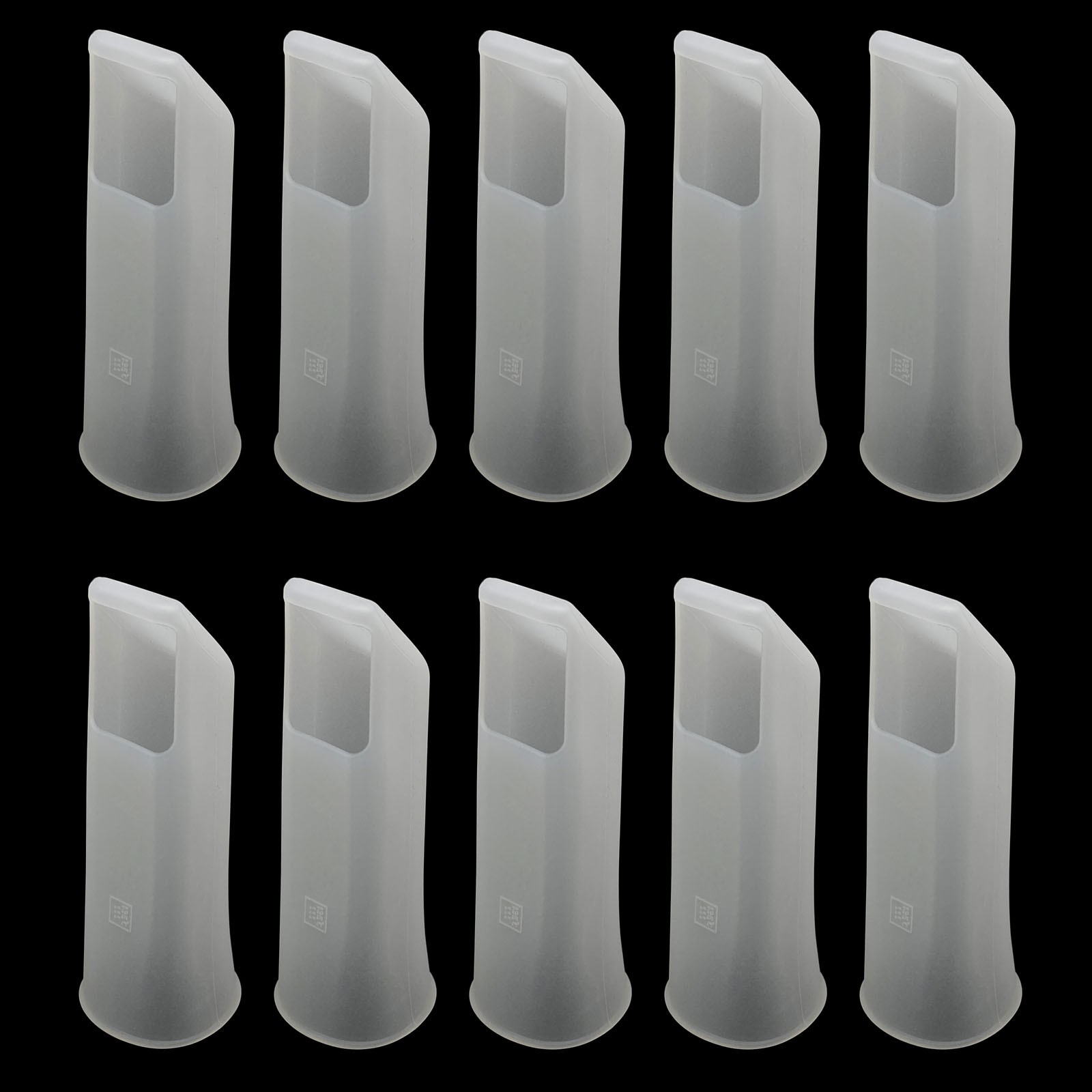 10 PCS 3Shape TRIOS 3 Scanner Tip Protective Clear Sleeves Autoclavable Silicone