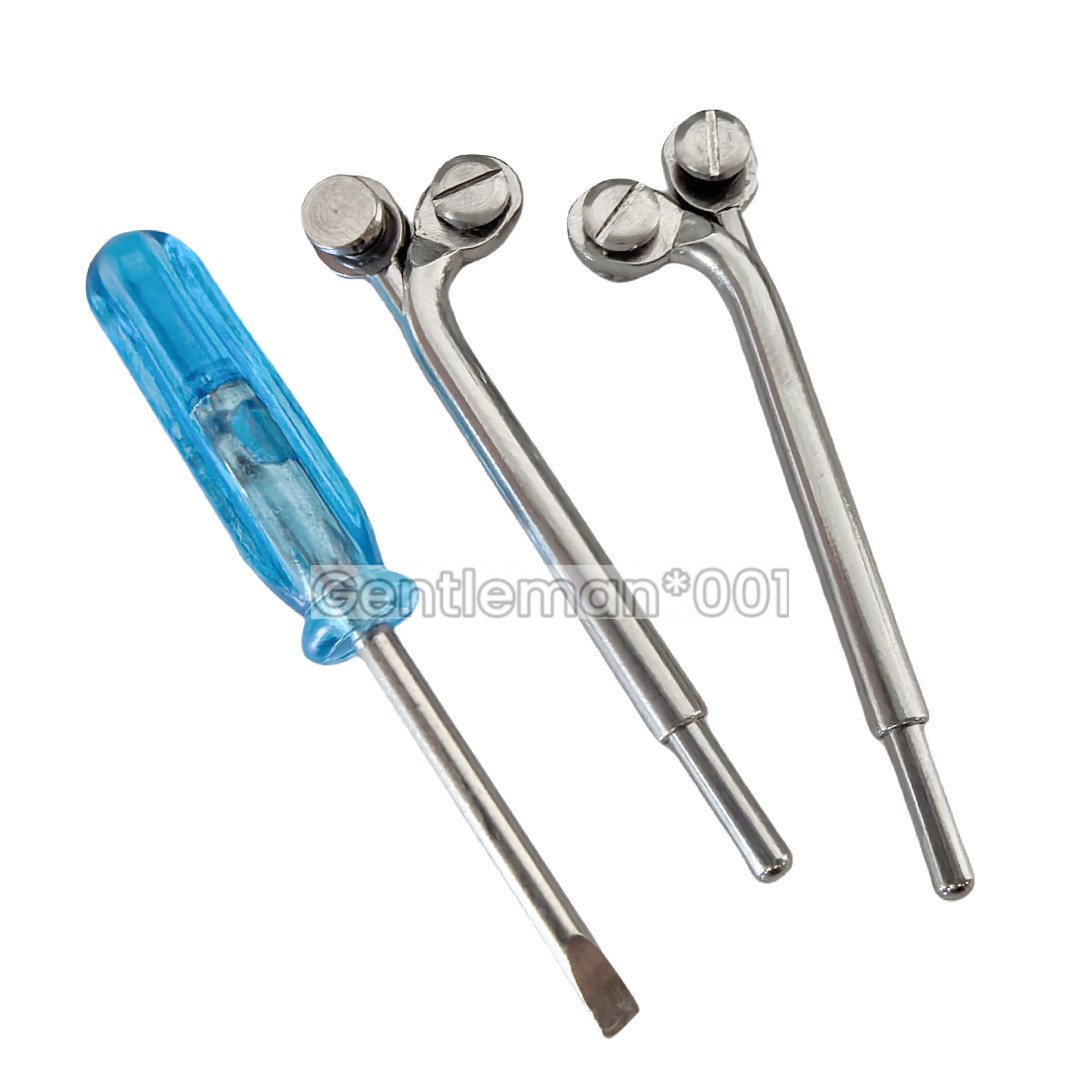Dental Dentaurum Socket Screw Herbst Appliance Telescopic Orthodon 5Pcs/Set