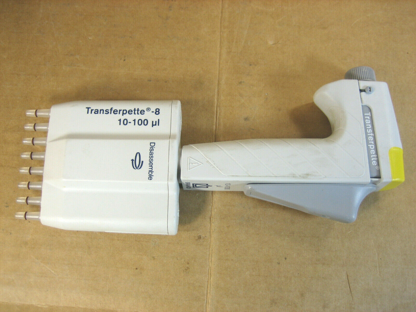 Brand Transferpette-8 8-channel, variable 10–100 µL