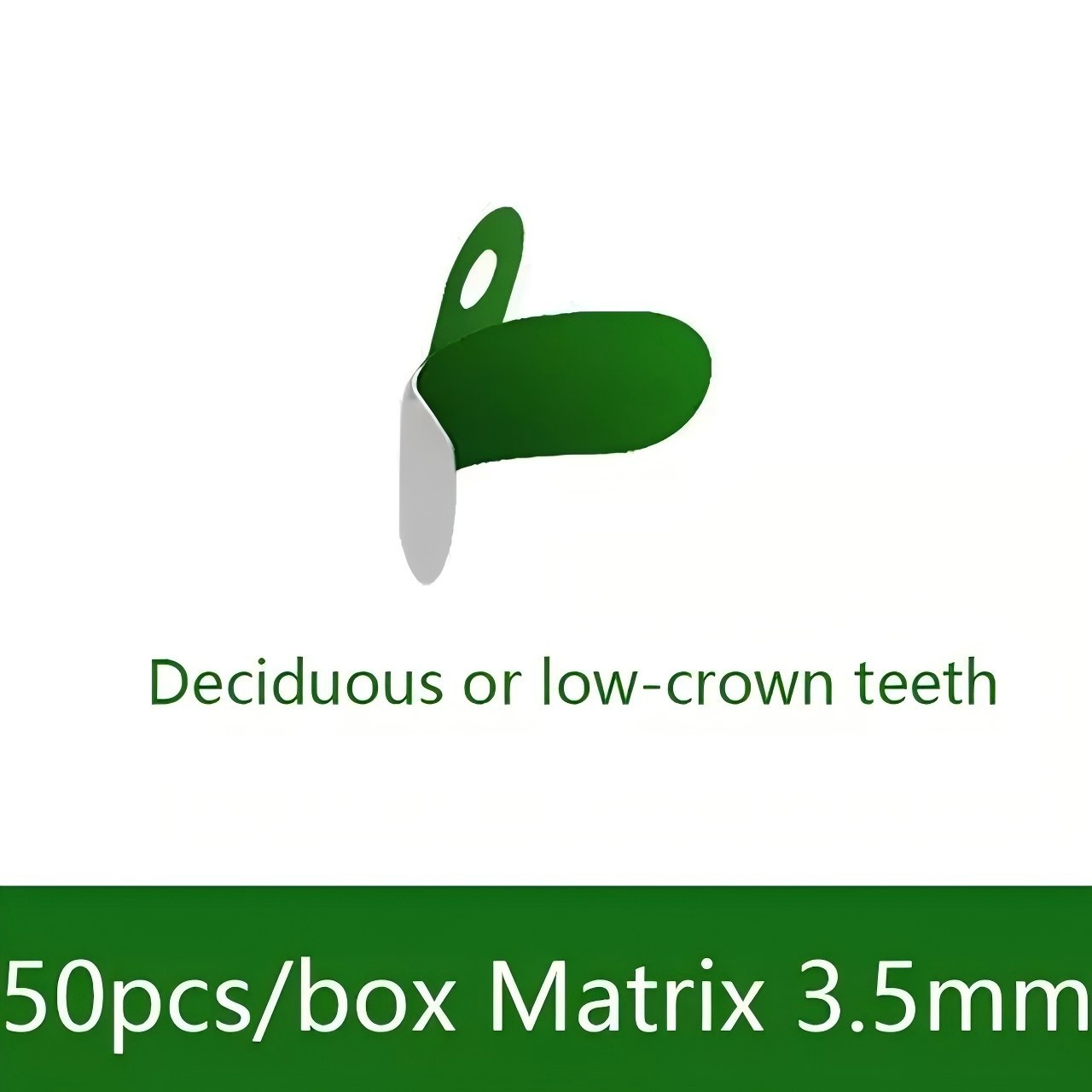 50pcs/pk Dental Matrix Bands Palodent V3 Sectional Contoured Matrices