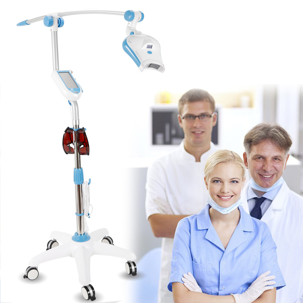 Dental Mobile Teeth Whitening Accelerator Touchscreen Bleaching LED Light HOT