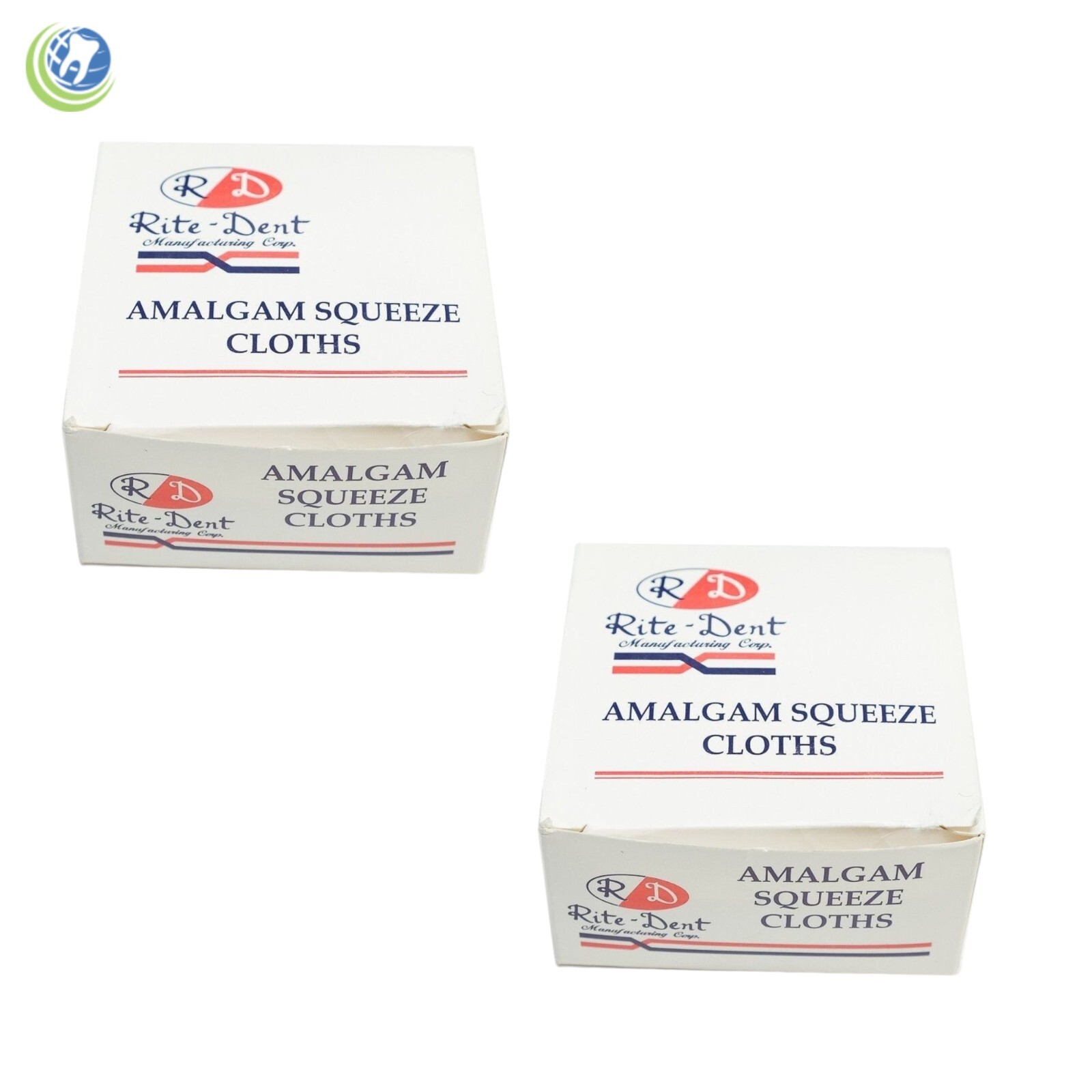 DENTIST DENTAL AMALGAM SQUEEZE CLOTH 3″ DIAMETER 100% WHITE COTTON 100/BOX