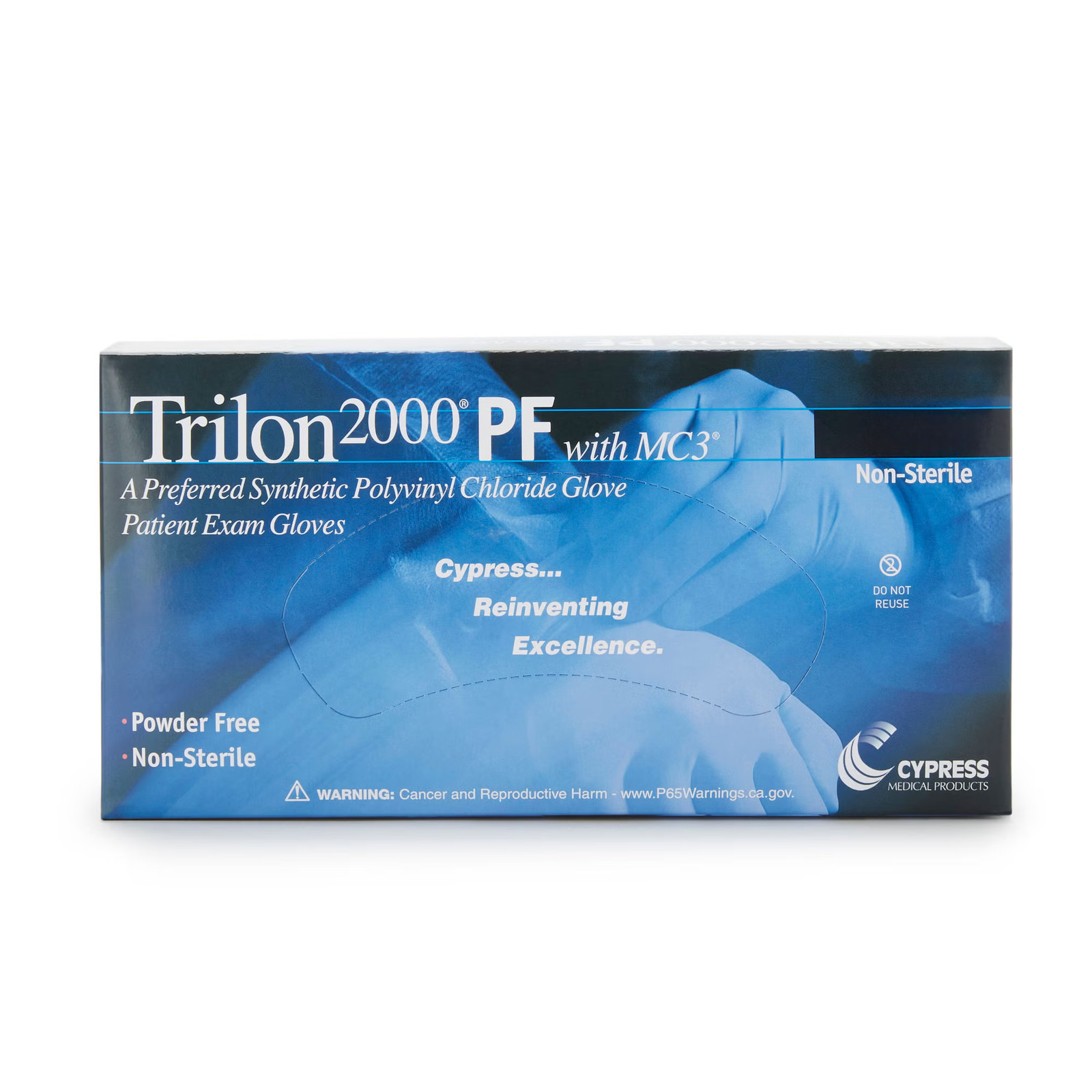 Trilon 2000 PF with MC3 Stretch Vinyl Exam Glove – 1000 per Case