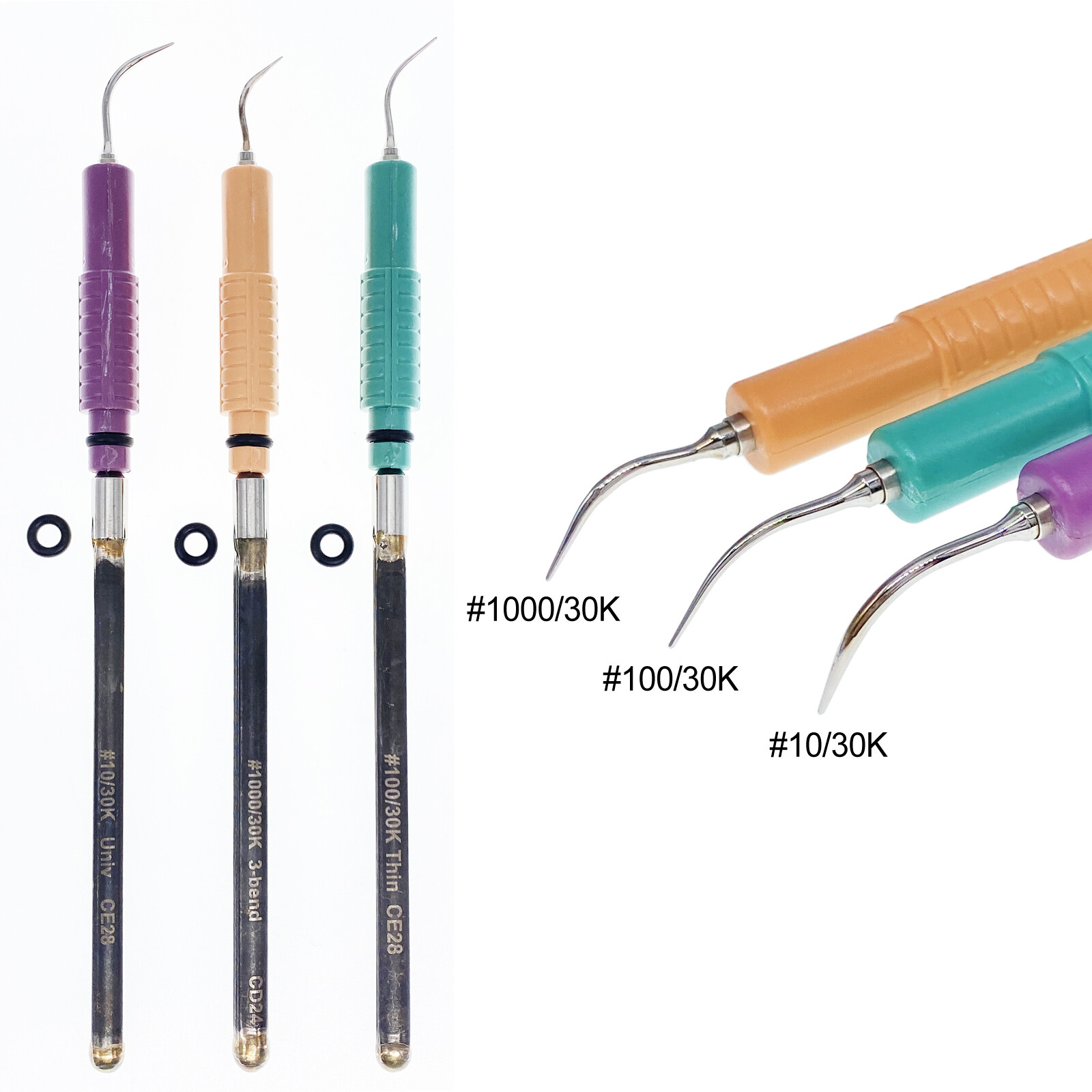 Scaler Inserts Tips IF10 IF100 IF1000 P10 P100 Tip Dental Insert 30K / 25K Tips