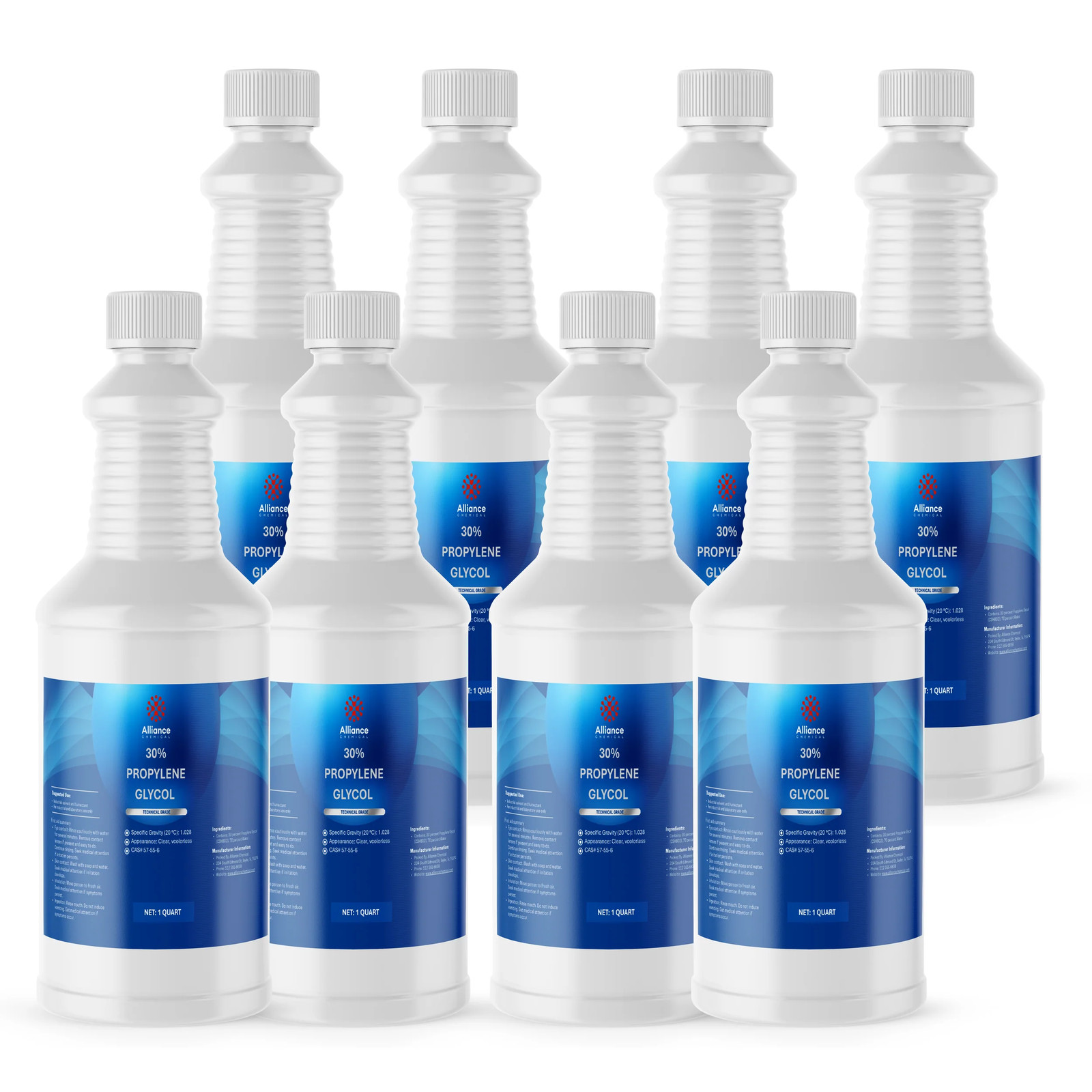 30% Propylene Glycol Technical Grade – 8 Quarts