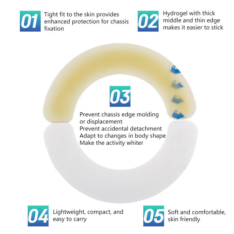 Barrier Strips Hydrocolloid Waterproof Latex-Free Seal For Colostomy Stoma Bags