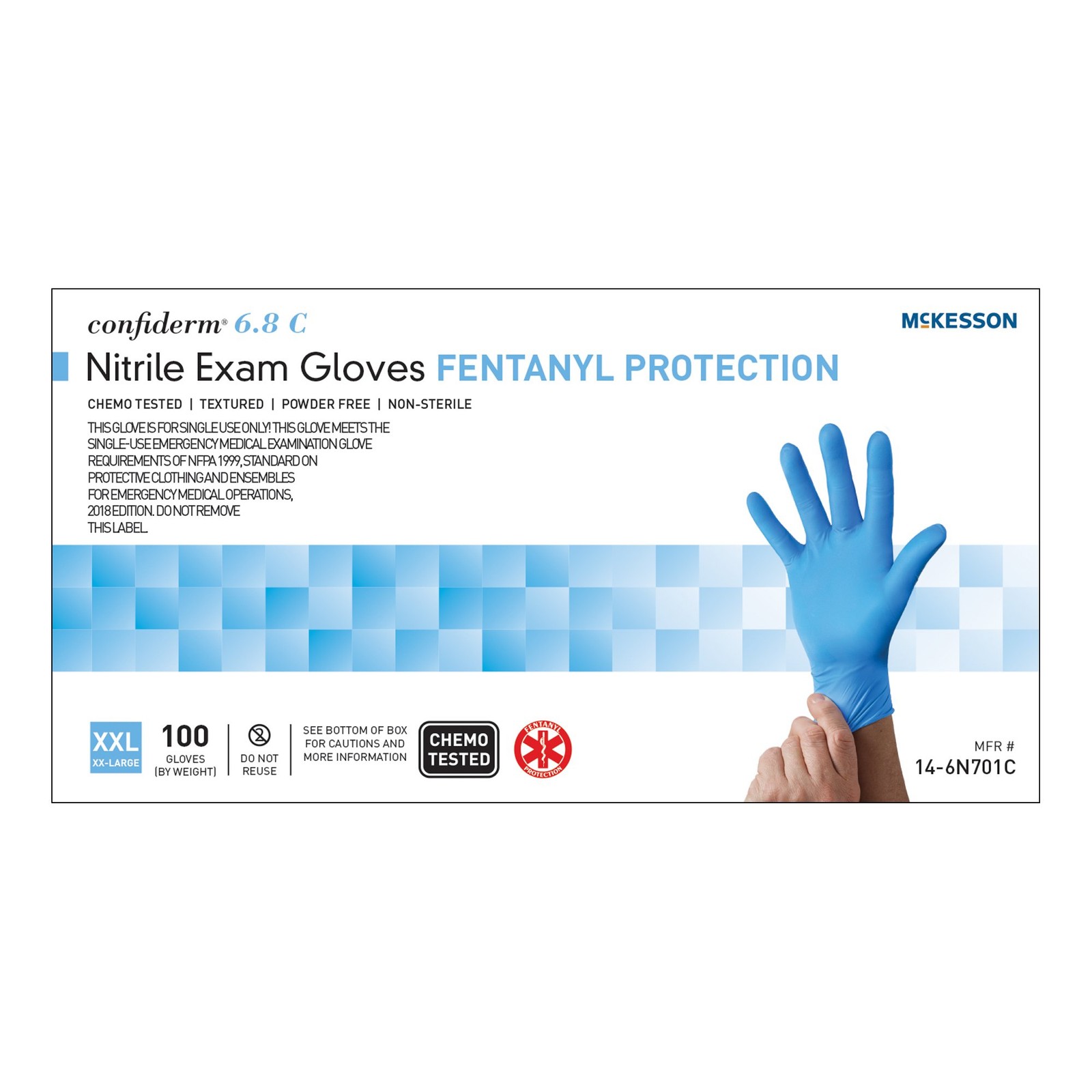 McKesson Nitrile Exam Glove – 1000 per Case