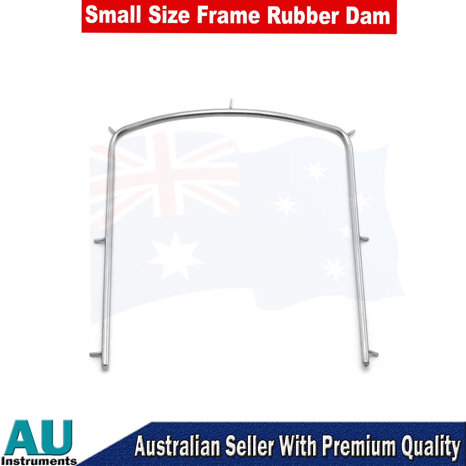 Dental Rubber Dam Punch Frame Small Size Endodontic Rubber Dam Instrument New