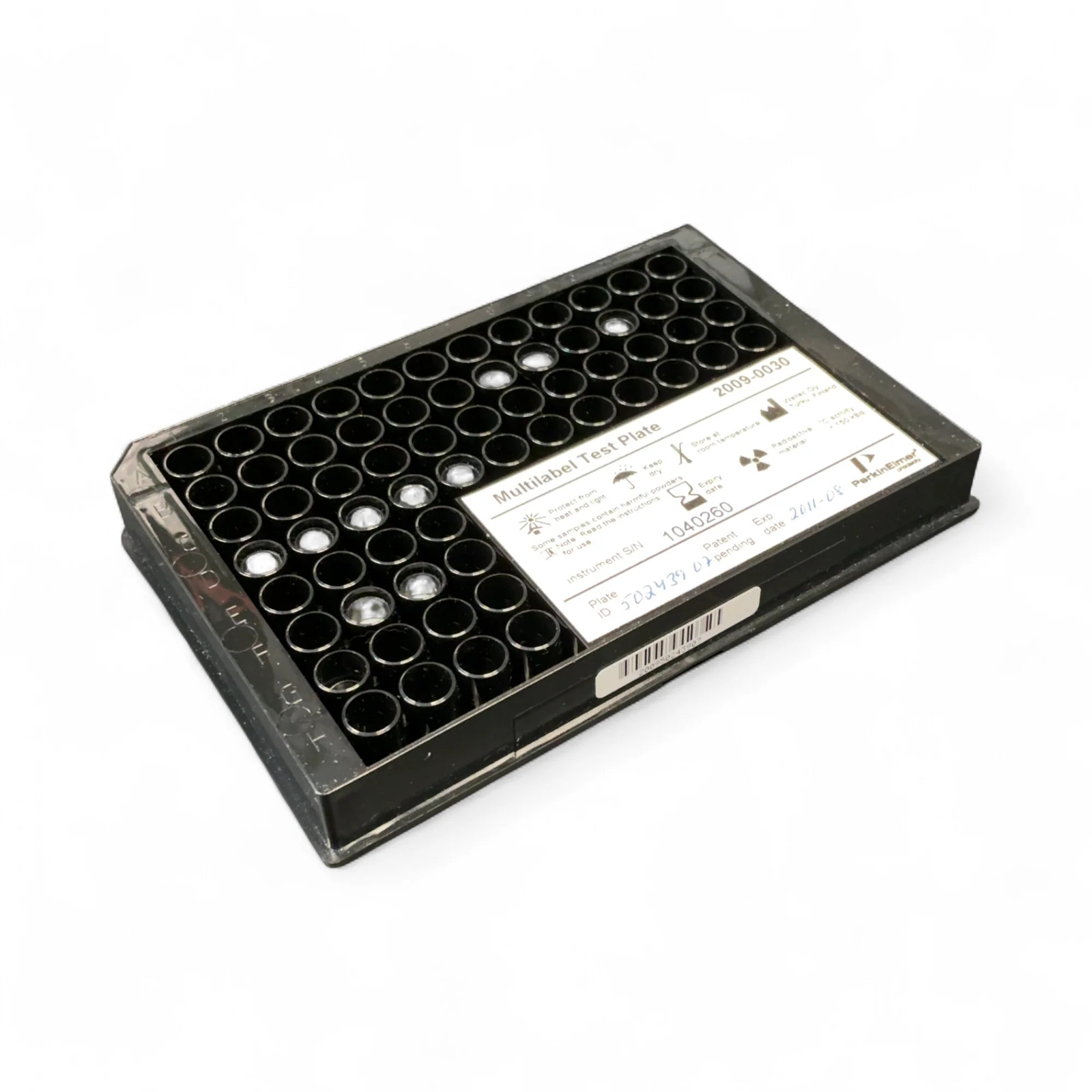 PerkinElmer Multilabel Test Plate 2009-0030 Legacy Calibration Standard (BO!)