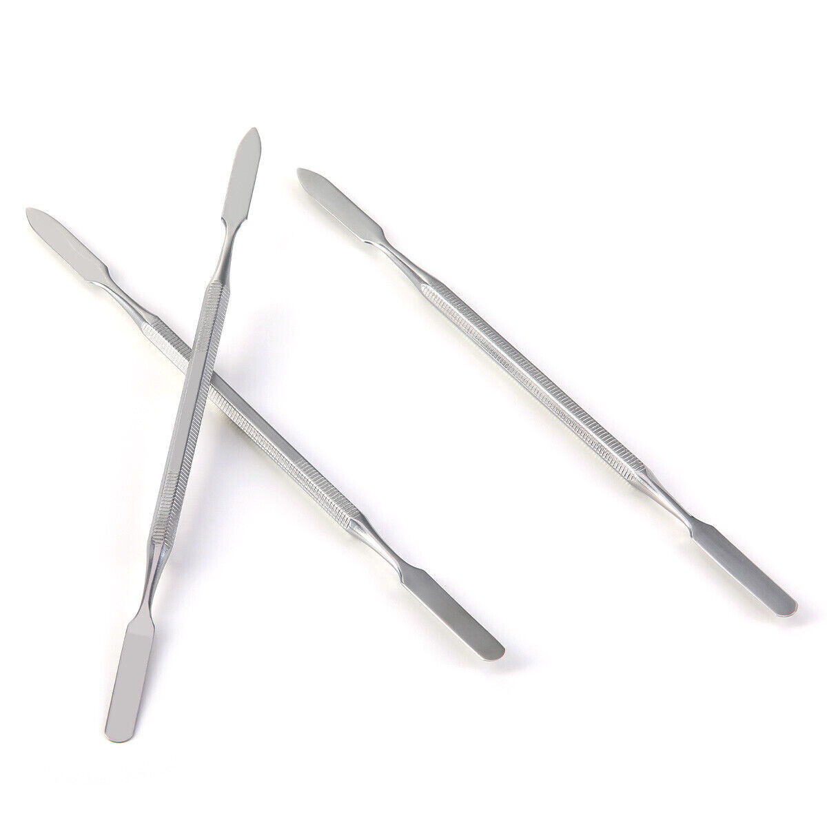 5 Pcs Dental Cement Spatulas Double Ended Mixing Stainless Steel Spatula Scraper
