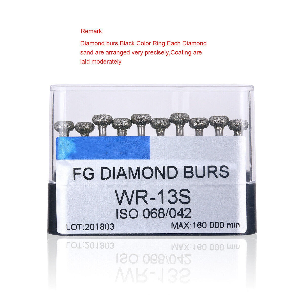 100Pcs Dental Diamond Super Coarse FG Burs for High Speed Handpiece 20Models