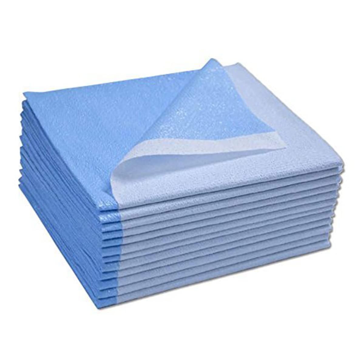 Avalon 1-Ply Disposable Drape Sheets for Medical Use – 40″ x 72″ Blue, 50 Count