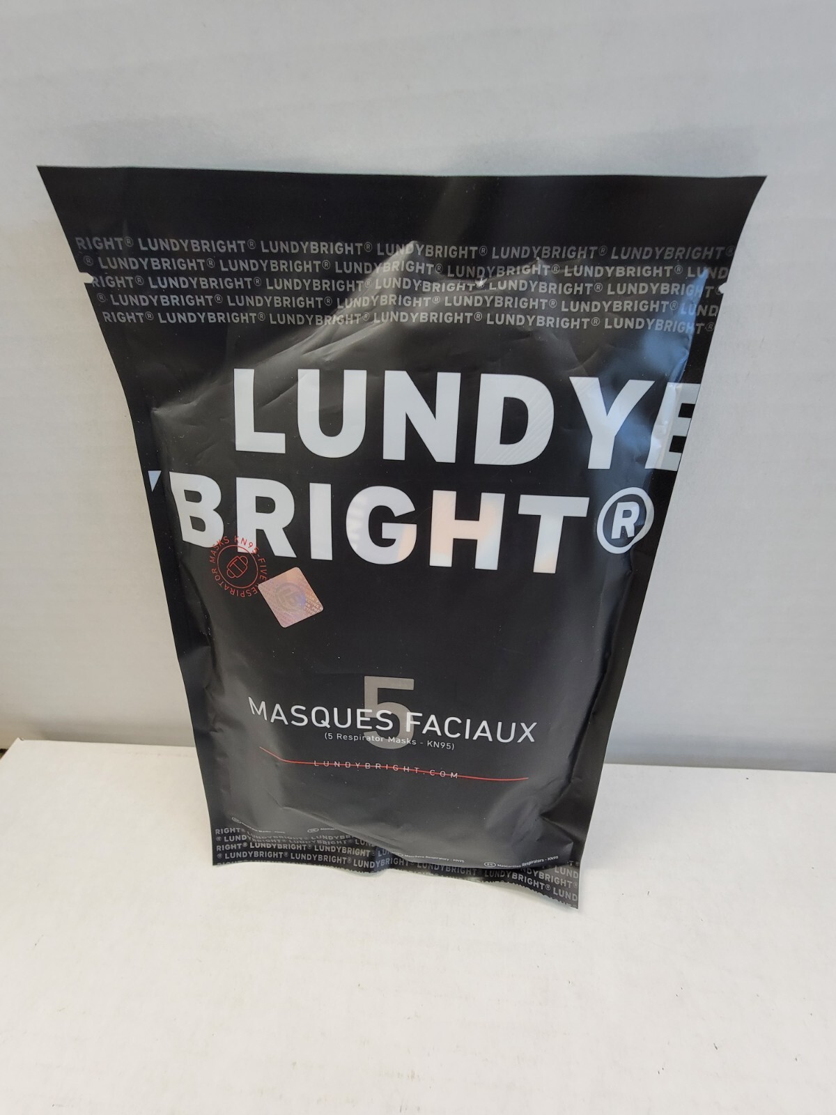 LundyBright–KN95–Masques Faciaux–5 Respiratory Protective Mask–5 Layered