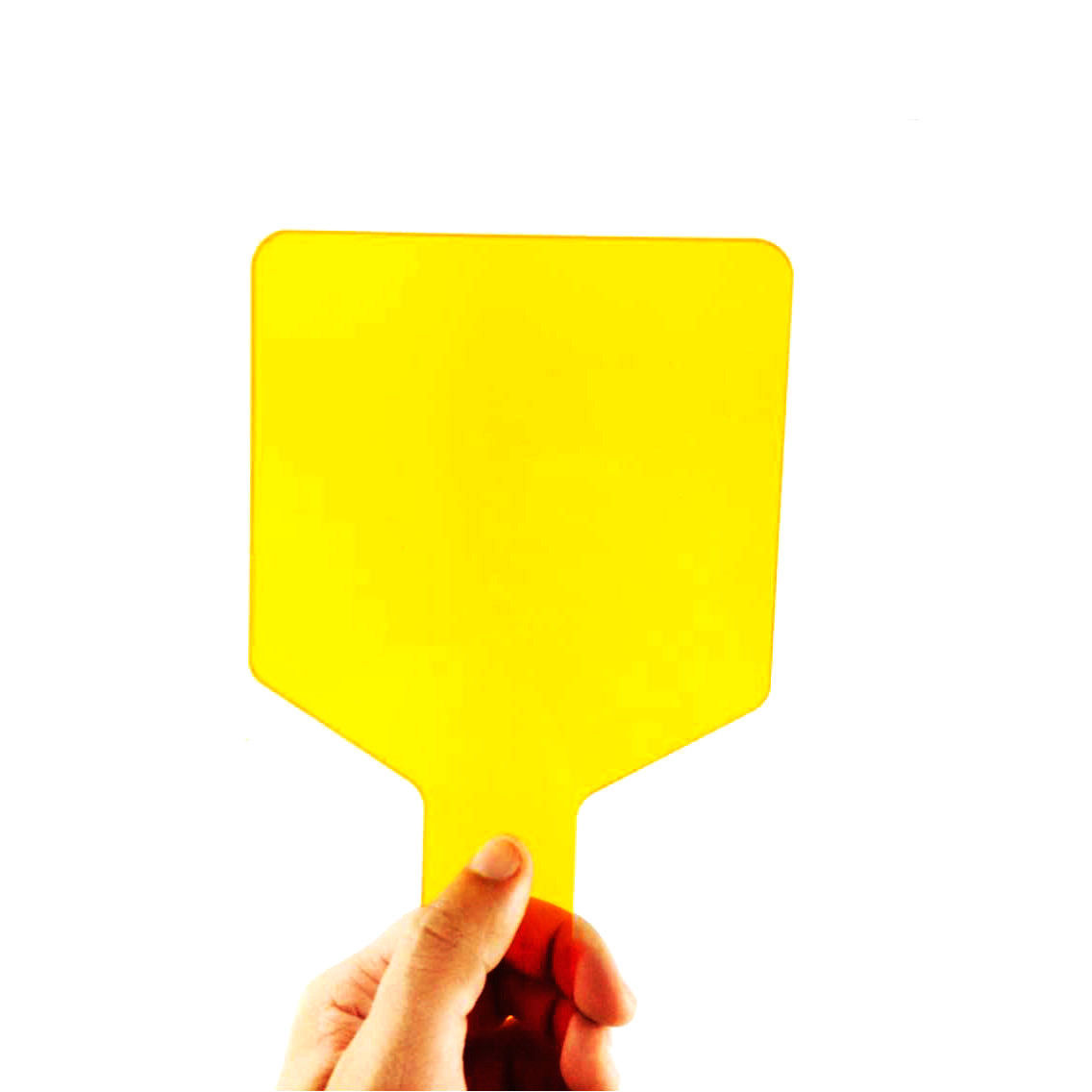 10x Dental Acrylic Protective Curing Shield Hand-Held Visible Light Plate Board