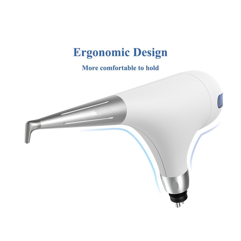 Dental Teeth Polisher 4/2 Holes Polishing Handpiece Air Flow Prophy Jet Unit