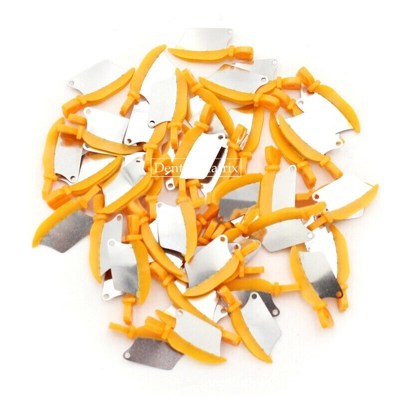 50x Dental Diastema Wedges Matrix Fender Wedges Prep Interproximal Guard L/M/S