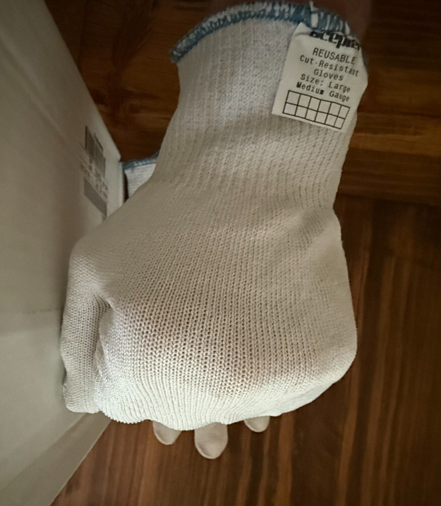 Scepter™ Sterile M321 cut resistant glove liners Cut Level 4 Sterile -10 Pairs