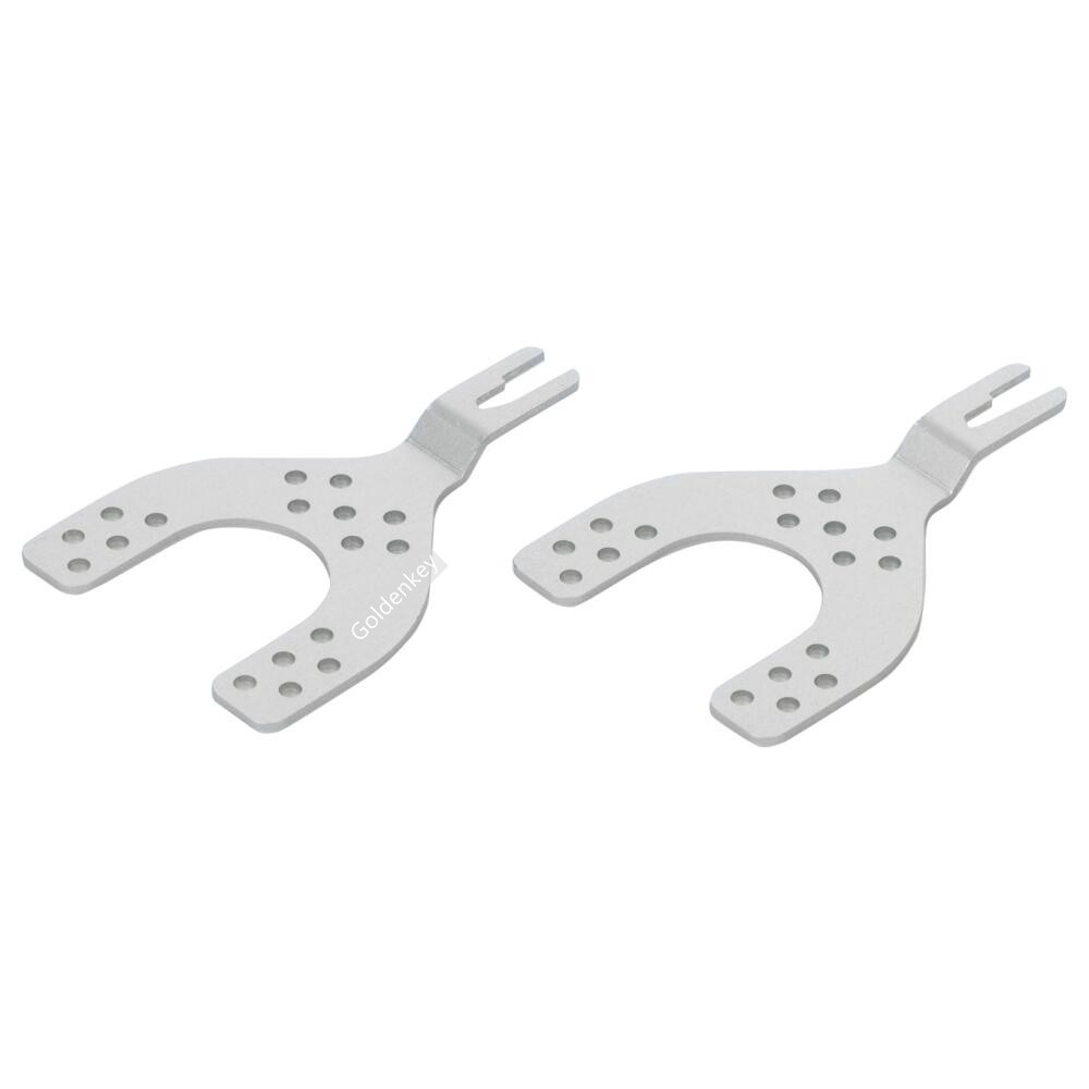 5Pcs Baumann Style Bite Fork Arto Face Bow Aluminium Fit Artex Amann Girrbach US