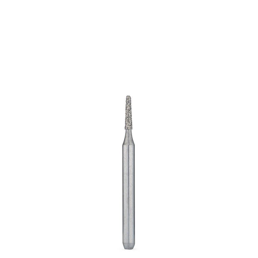 Endodontic Operative Round-End Taper Fissure Diamond Burs By Brasseler (5/pk)