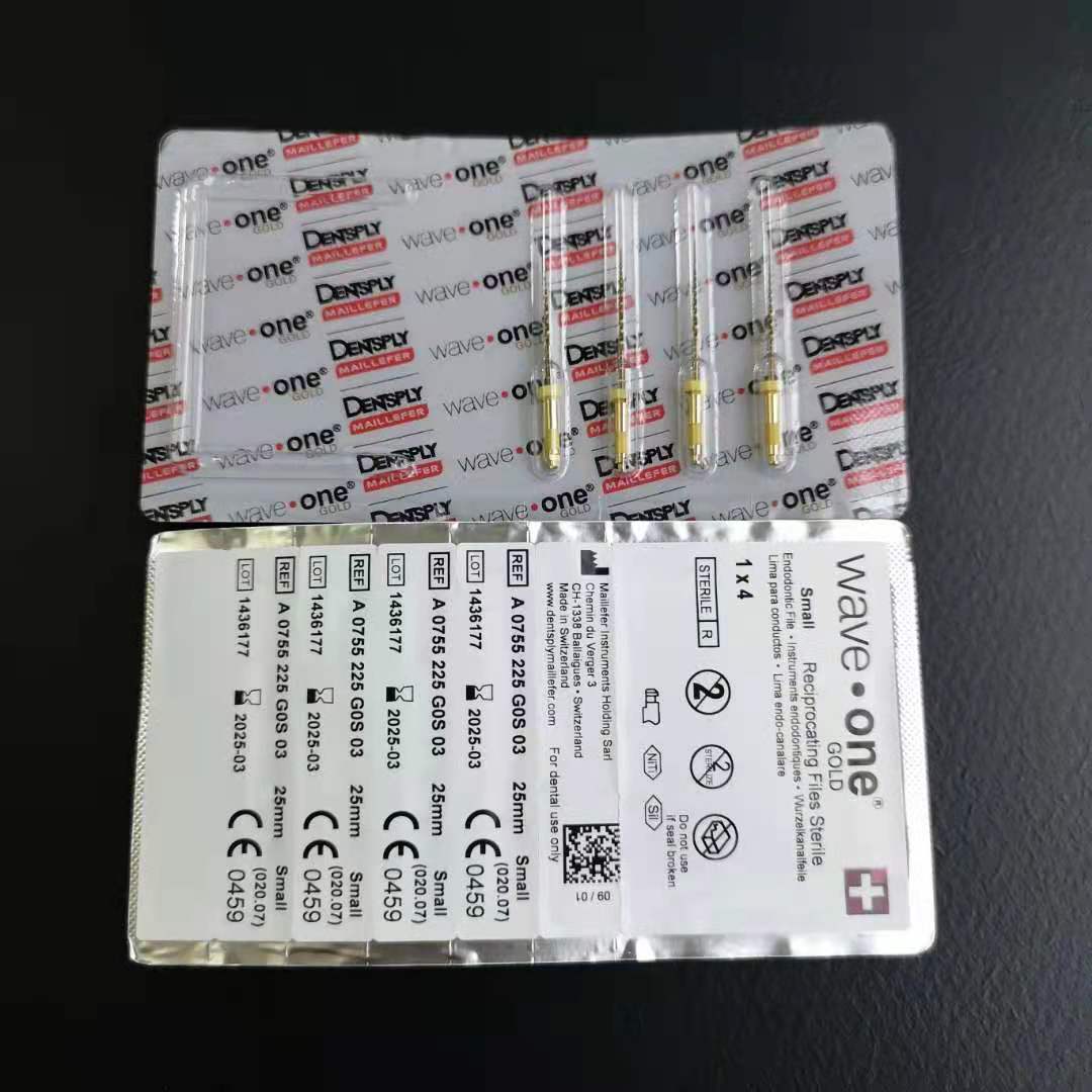 Waveone Gold Small, Primary, Medium, Large RECIPROCATING File Dentsply 25mm