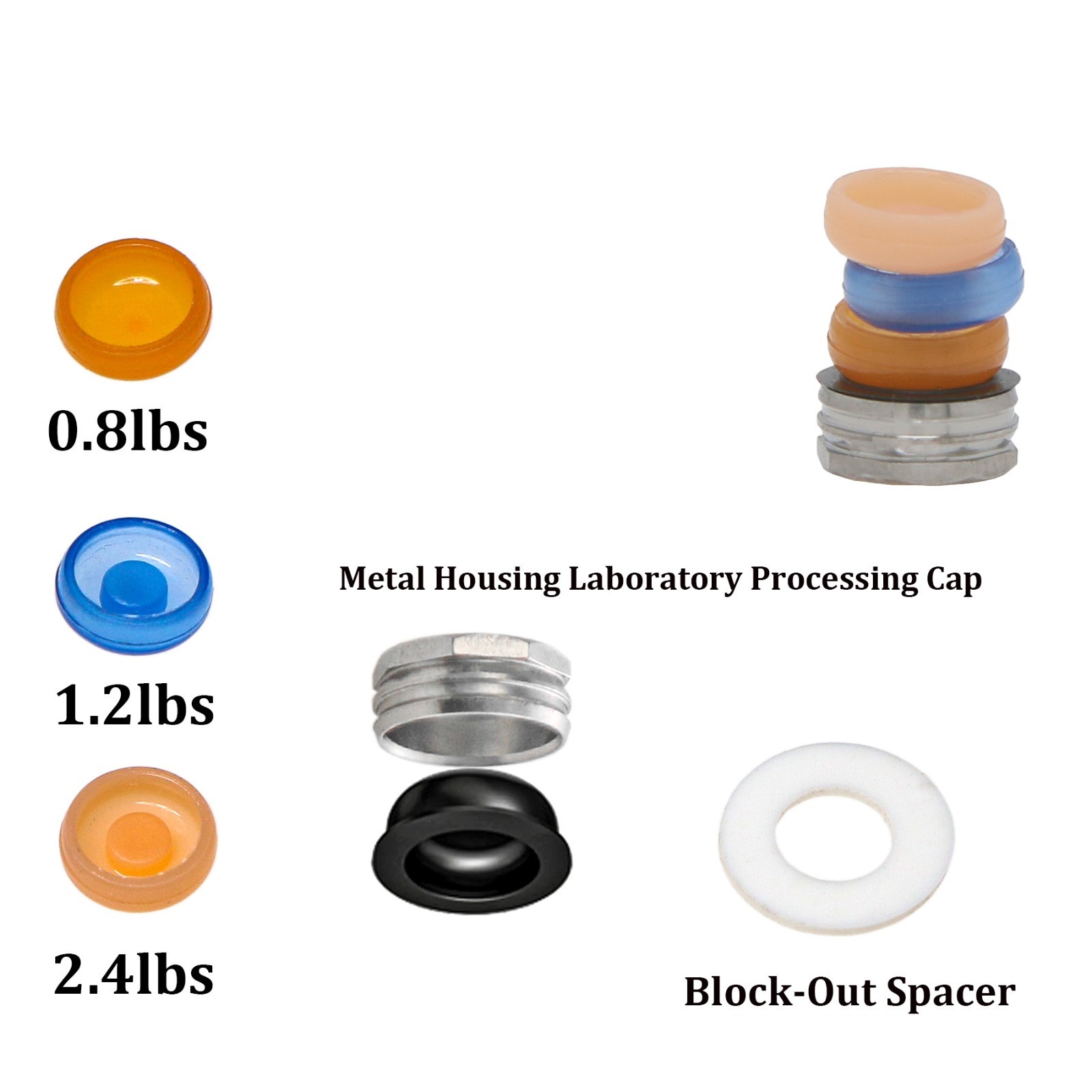 Dental Locator Retention Insert Novaloc Peek Cap Denture Cap Assembly Processing