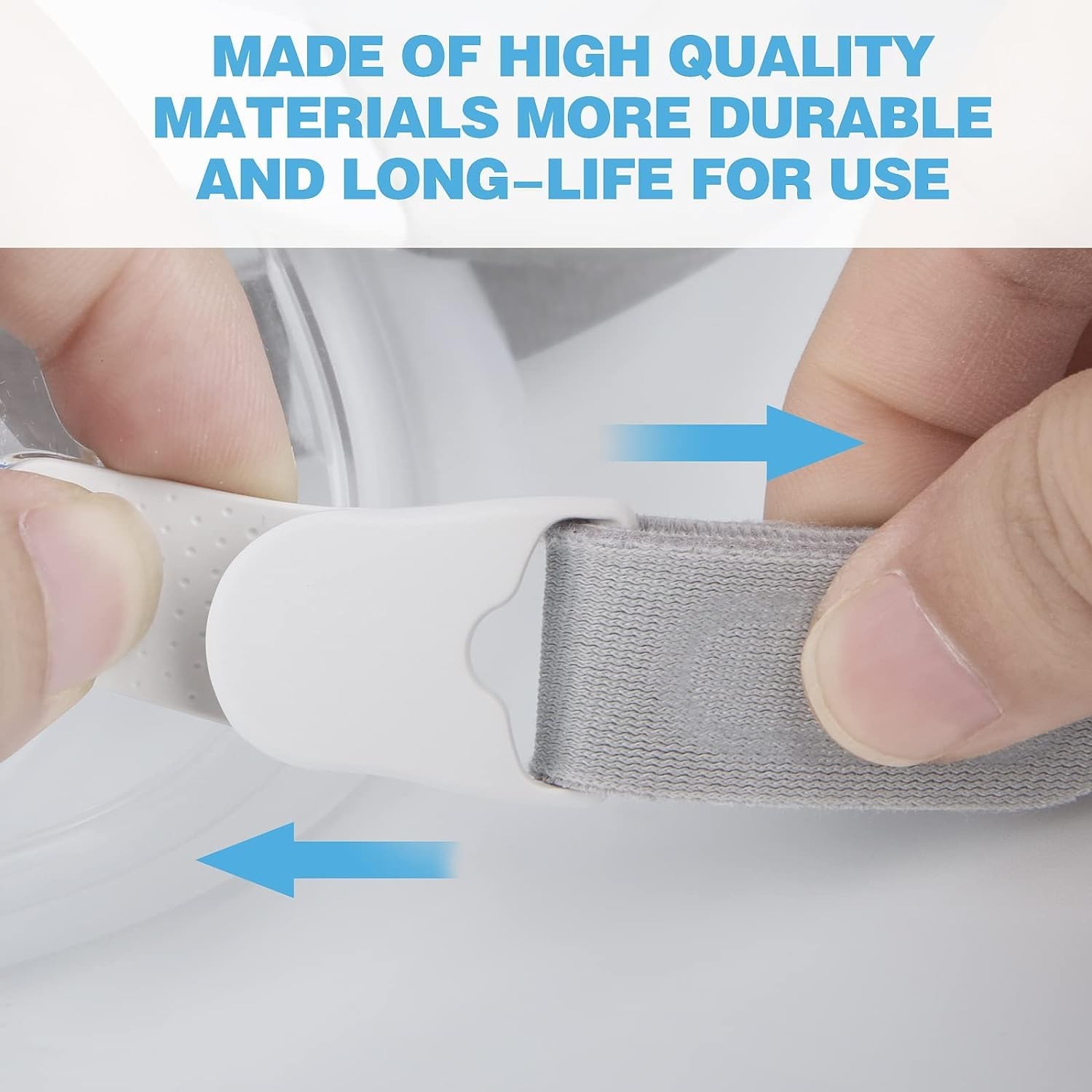 Quick-Disconnect Cpap Headgear Clips Magnetic Mask 2 Pack, Blue