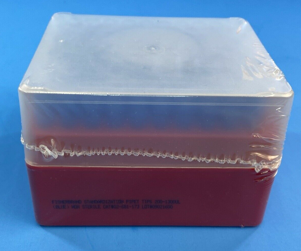 Fisherbrand Pipette Tips 1300 ul Universal 18 Racks with 100 Tips Each