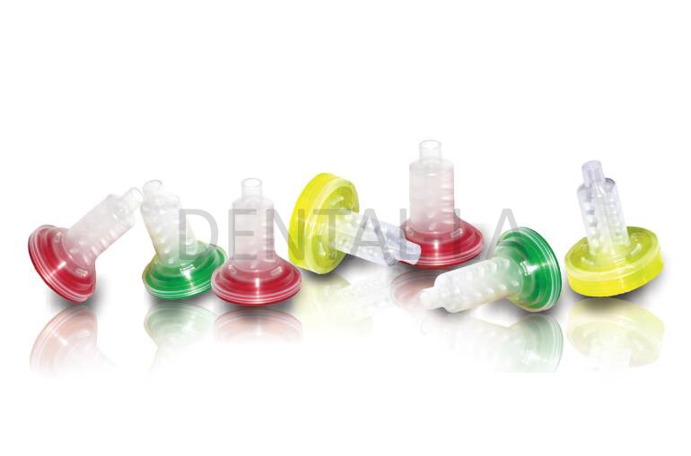 Yellow Dental Dynamic Mixers for impression mixing machine dental