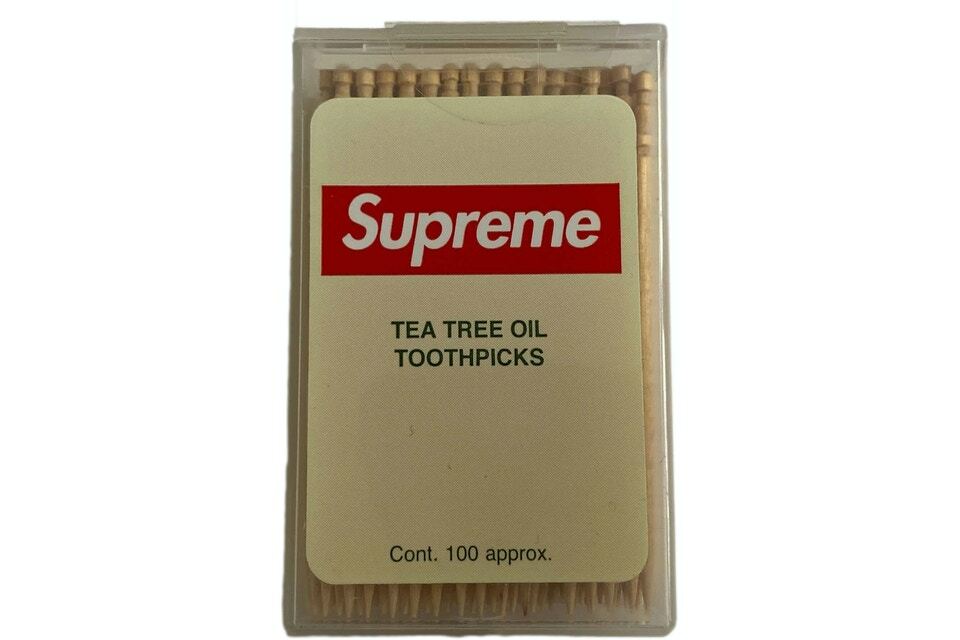 Supreme Tea Tree Oil Toothpicks Brown One Size S/S 14